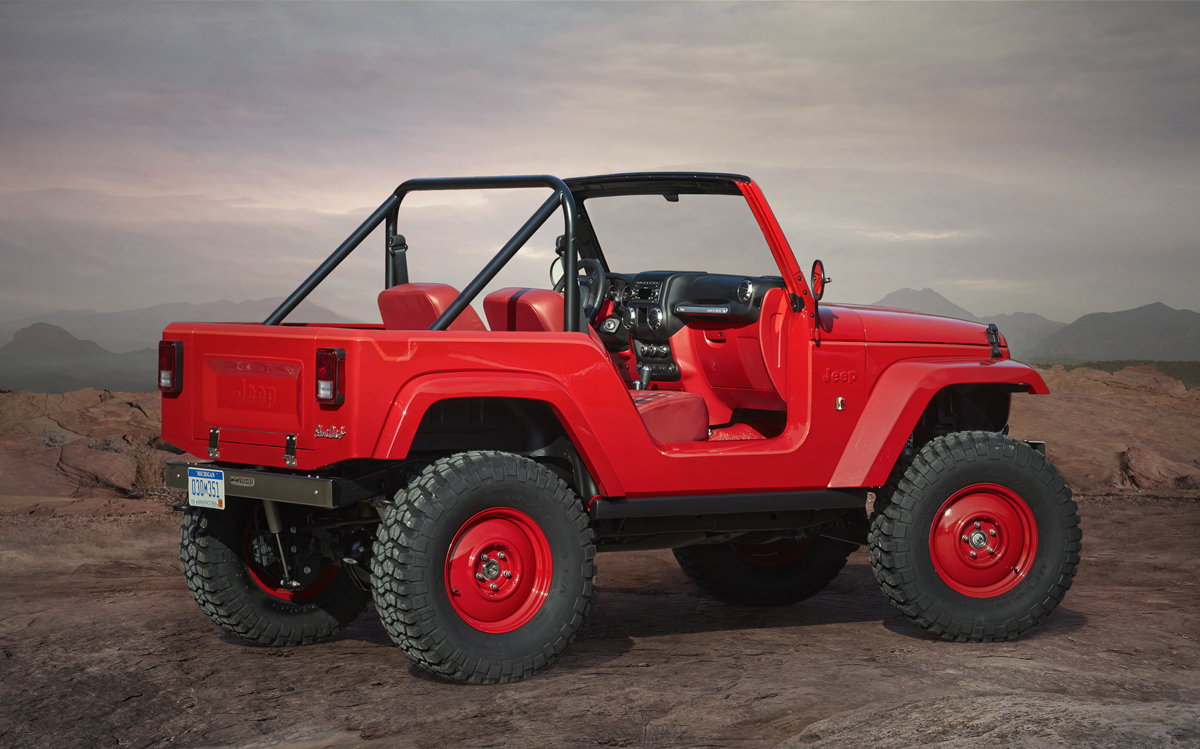 Take a Shortcut with this Jeep and Off Road Rims and Tires!