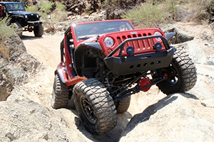 Jeep Wrangler with XD Series Addict Wheels and Nitto Mud Grappler Tires