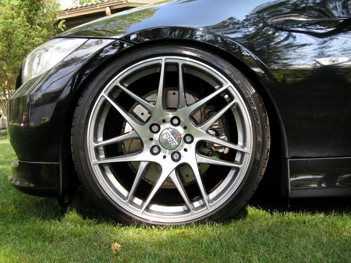 E90 BMW 330d with BBS CXR wheels 