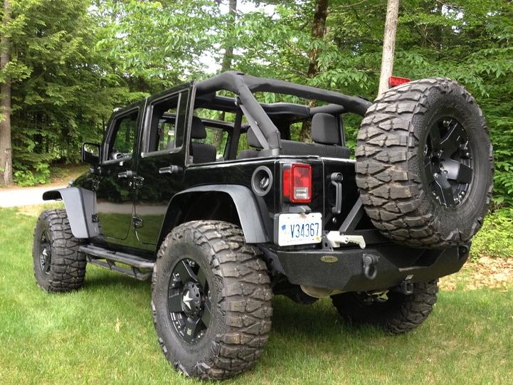 2012 Jeep Wrangler XD Rockstar Wheels and Nitto Mud Grappler Tires