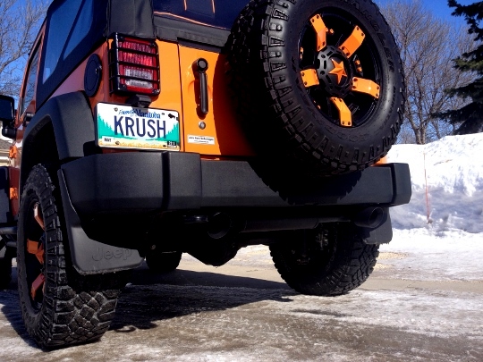 2012 Jeep Wrangler JK Orange “Krush” with XD Rockstar II Wheels