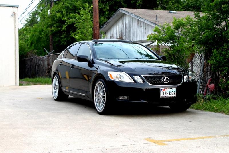 Lexus GS 350 Staggered TSW Wheels