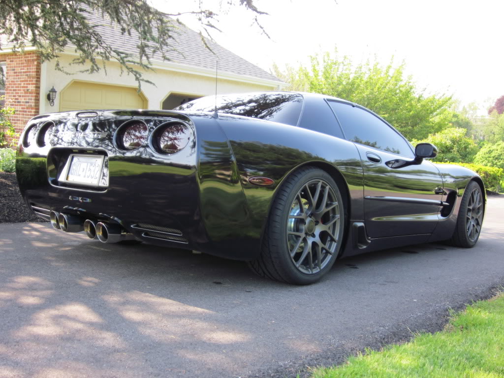 Corvette Z06 with TSW Wheels 