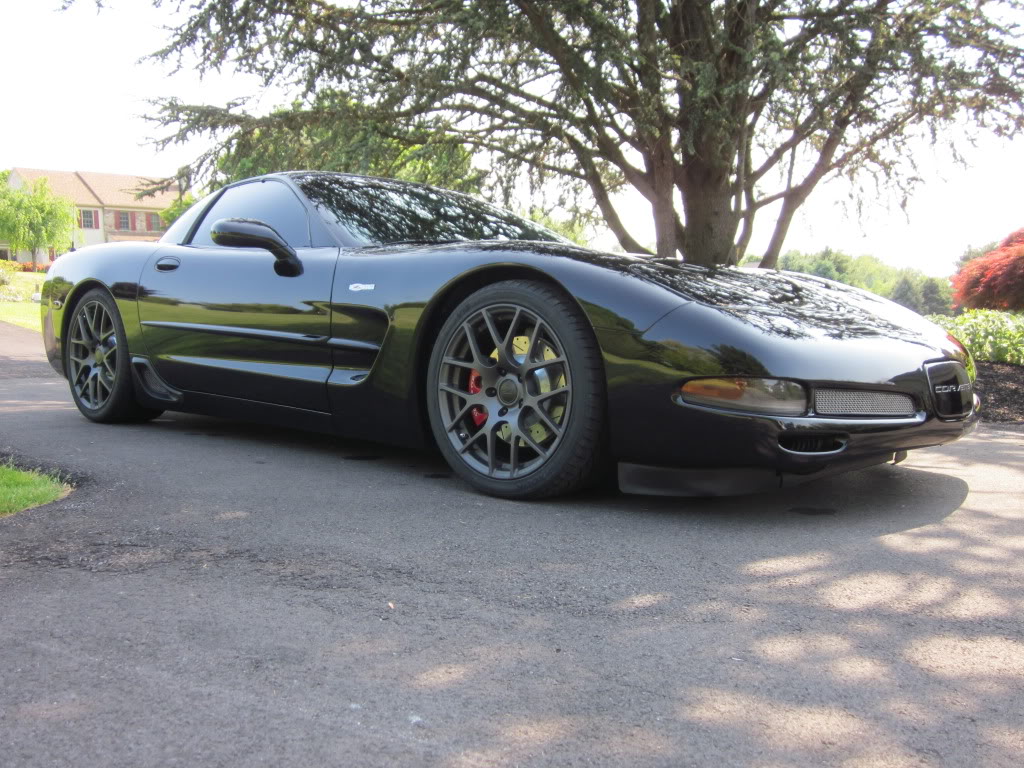 Corvette Z06 with TSW Wheels 