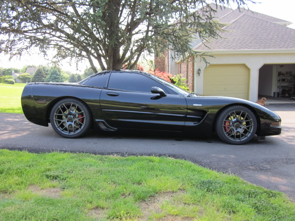 Corvette Z06 with TSW Wheels 