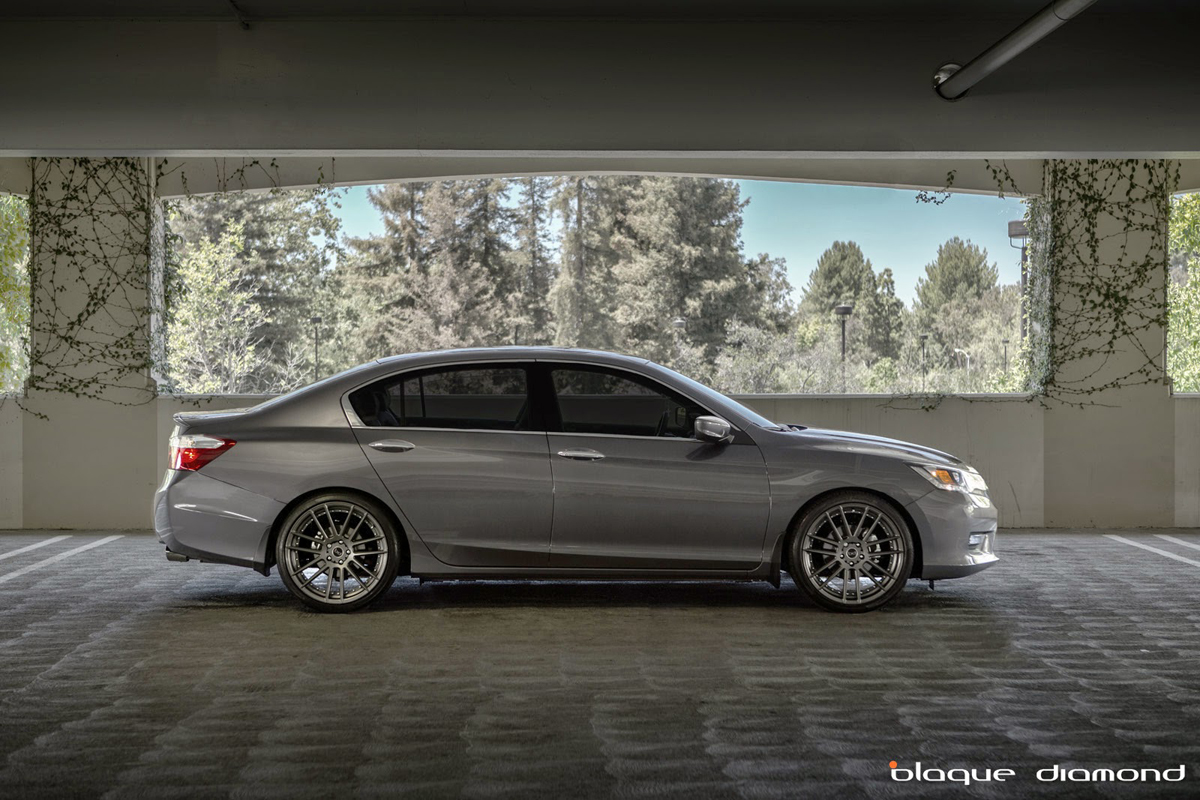 Honda Accord Sport Blaque Diamond Wheels