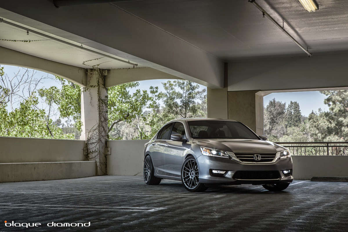 Honda Accord Sport Blaque Diamond Wheels