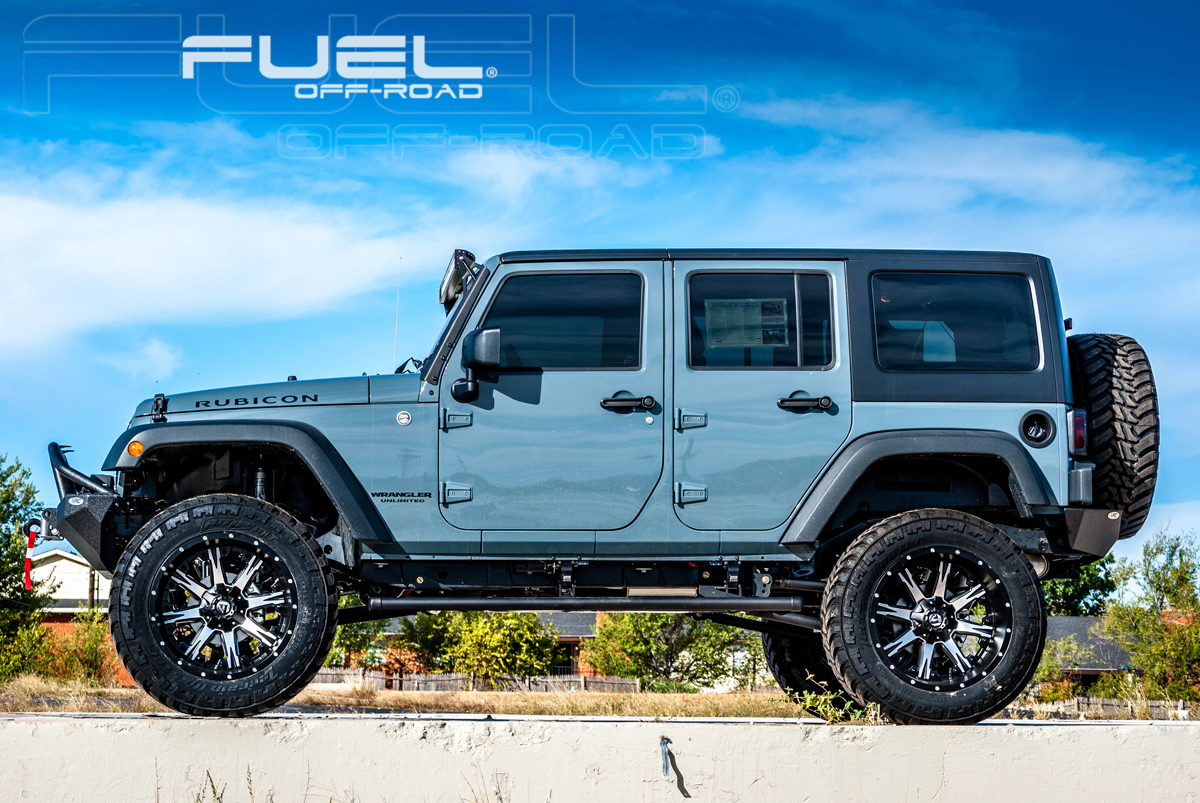 Jeep Wrangler Fuel Nutz Wheels 