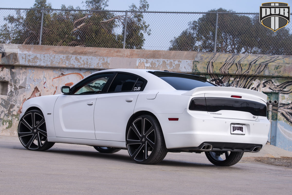This Dodge Charger with DUB Wheels is Pure American Muscle WheelHero