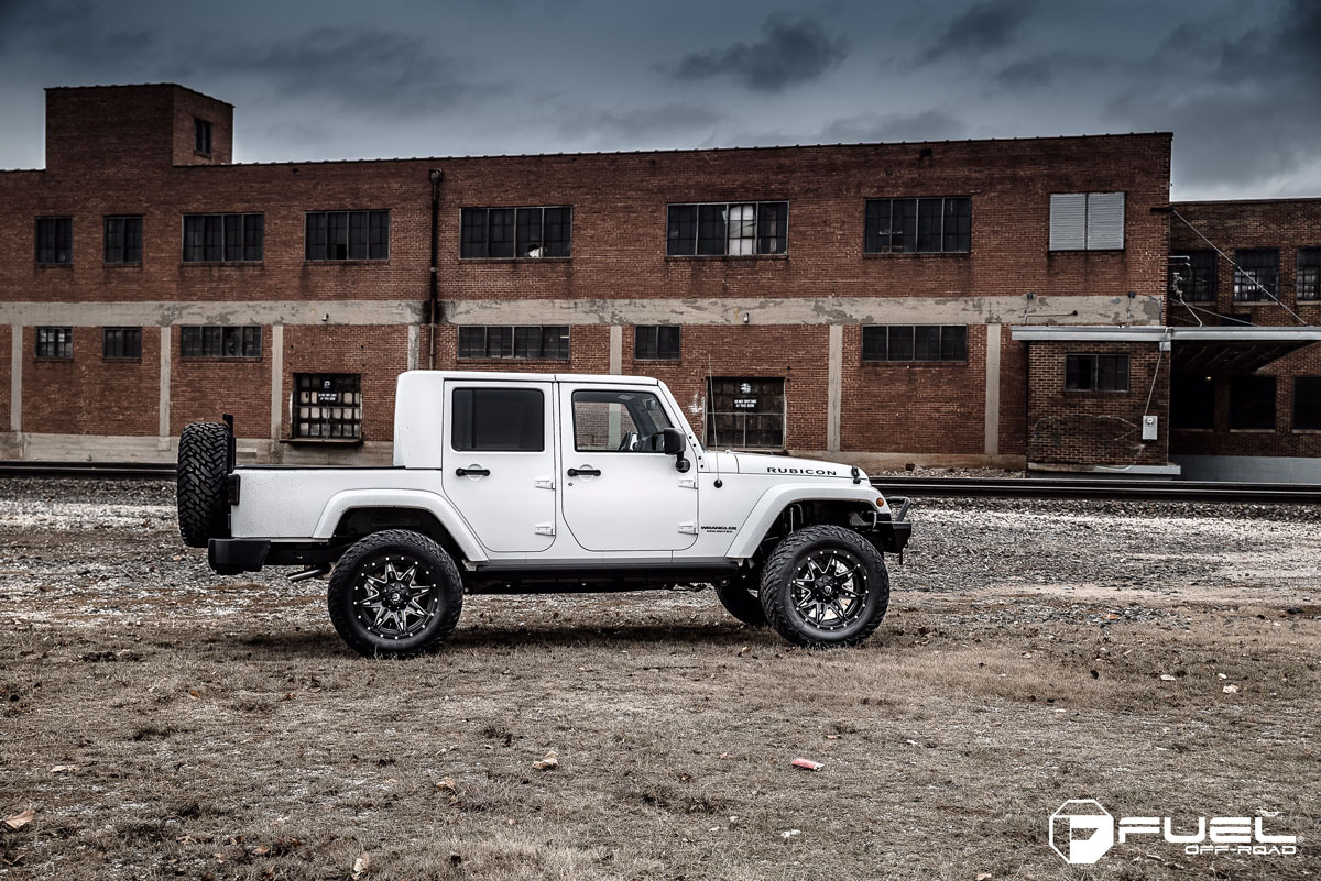 Jeep Wrangler Fuel Rims and Tire Package