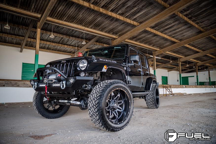 Fuel Tire and Wheel Packages were a Perfect Fit on this Jeep Wrangler