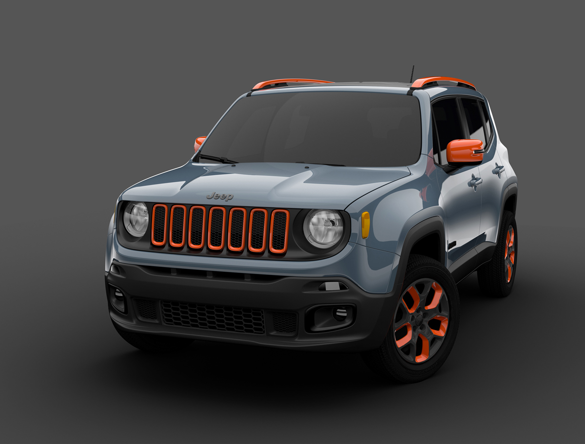 The new Urban Jeep Renegade Sports MOPAR Styling, Wheels and Tires