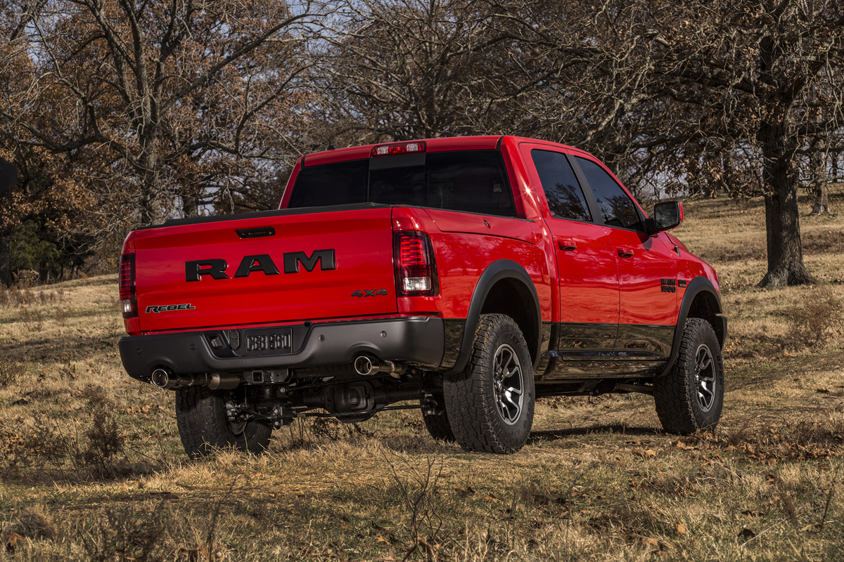 Ram 1500 Rebel off road rims and tires