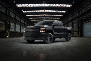 Chevy Silverado Black Rims