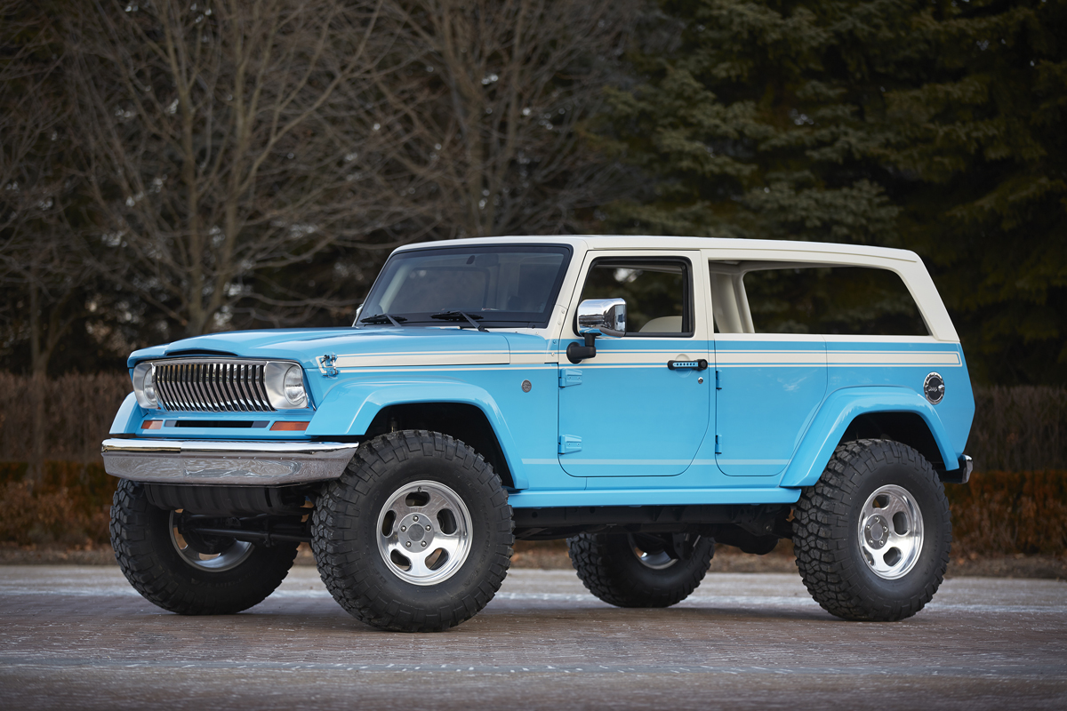 Jeep Chief Off Road Wheels and Tires