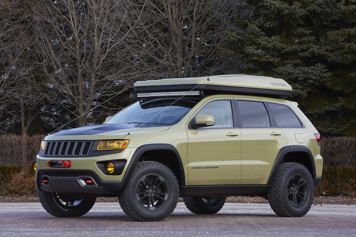 Expedition Time w/the Grand Cherokee Overlander and Off Road Wheels!