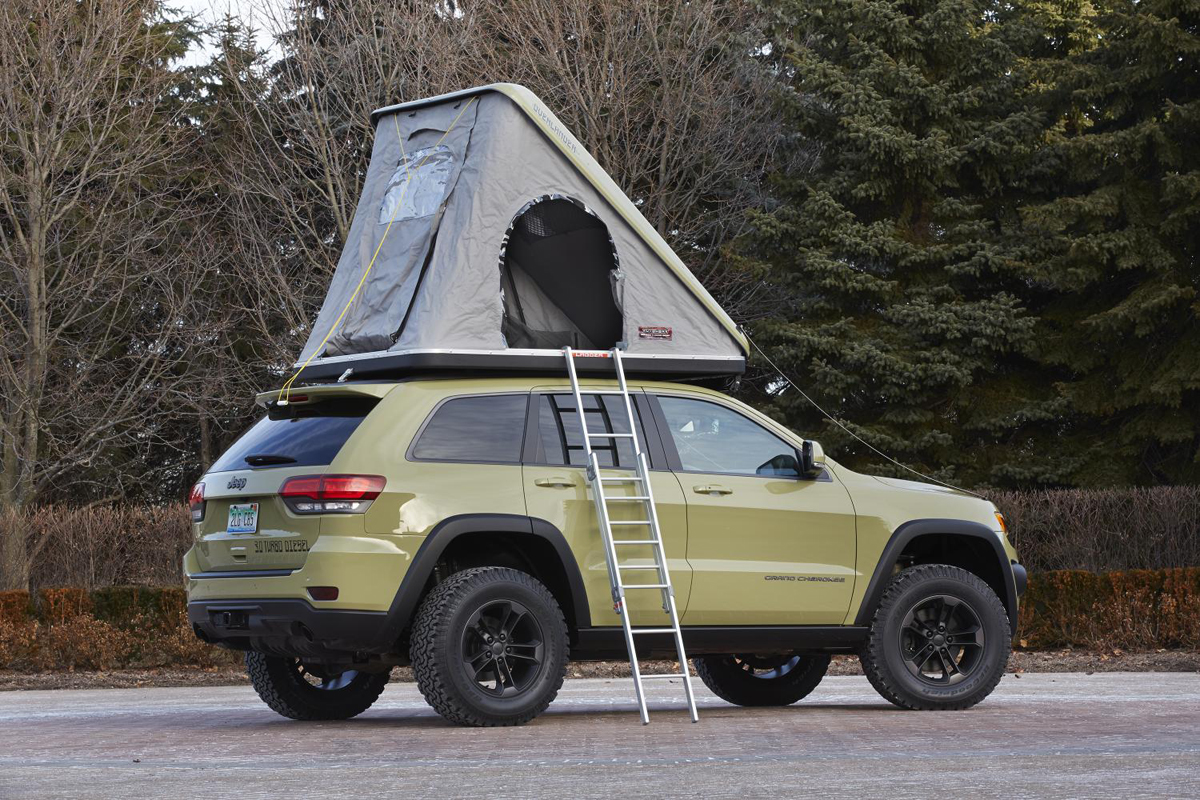 Jeep Grand Cherokee Overlander Off Road Wheels