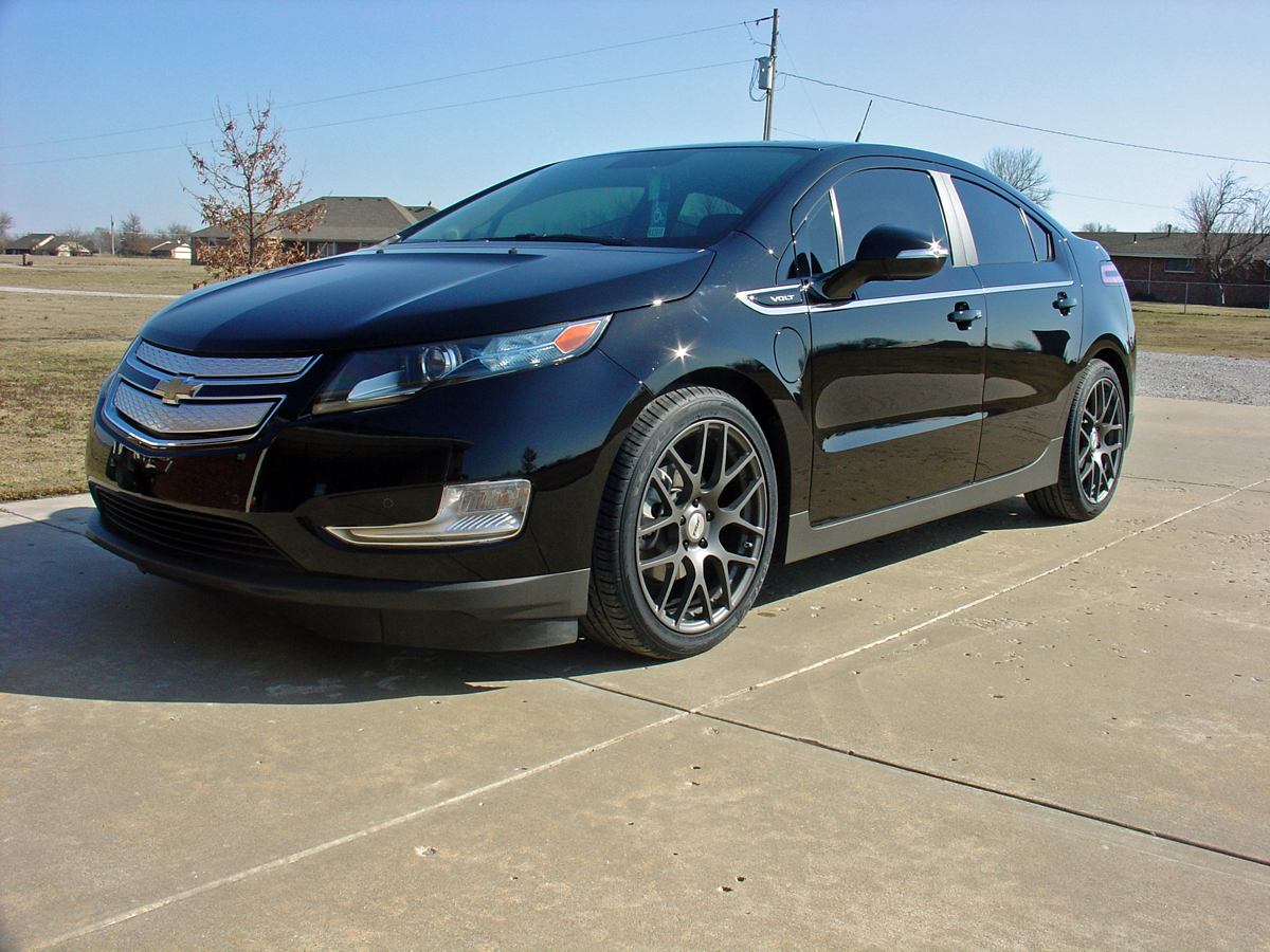 Go Hybrid With This Chevy Volt Wearing Tsw Wheels Chevrolet Volt Tsw Nurburgring Wheels