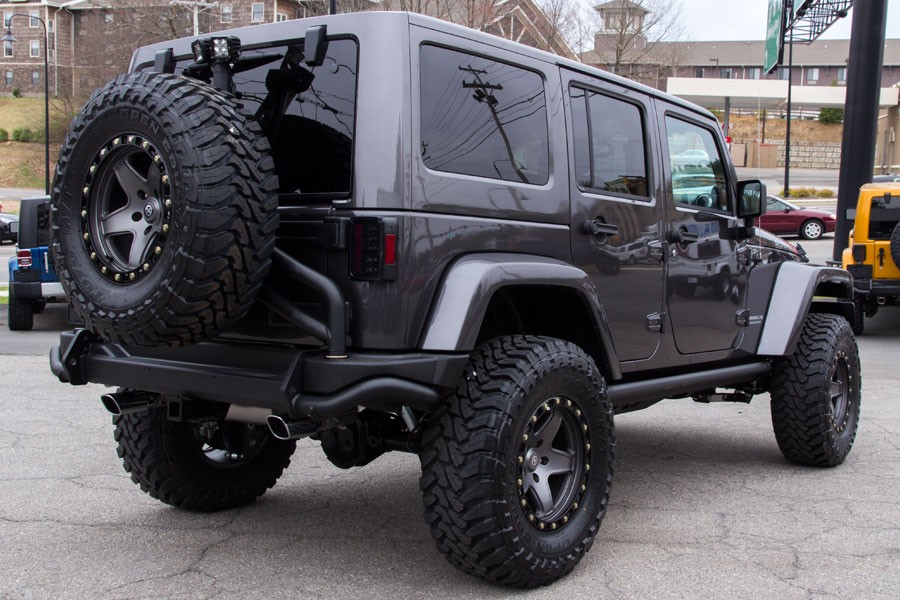 Pound some Granite with this Jeep Wrangler and ATX Wheels!