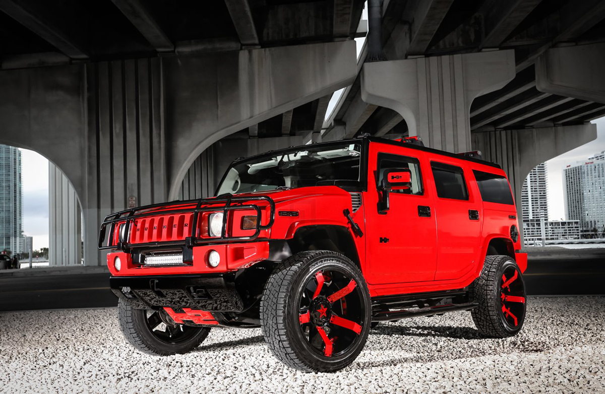 Hummer H2 XD Rockstar Wheels