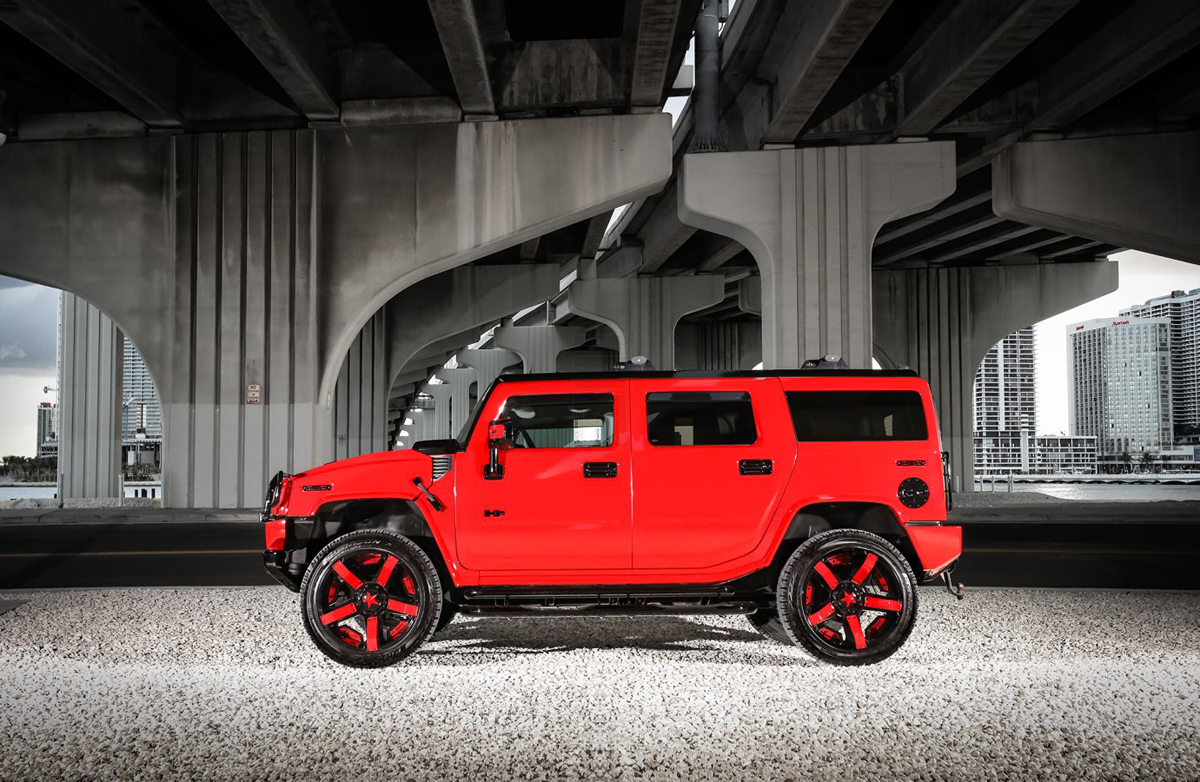 Hummer H2 XD Rockstar Wheels