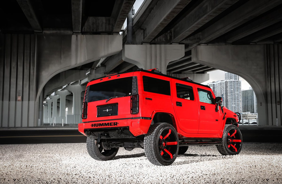 Hummer H2 XD Rockstar Wheels