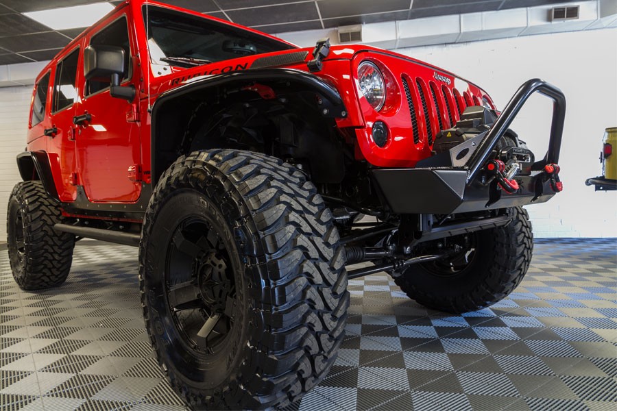 Jeep Wrangler Poison Spyder XD Wheels