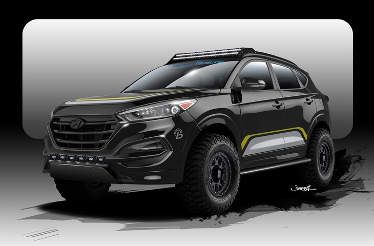 RPG 2016 Hyundai Tucson XD Wheels