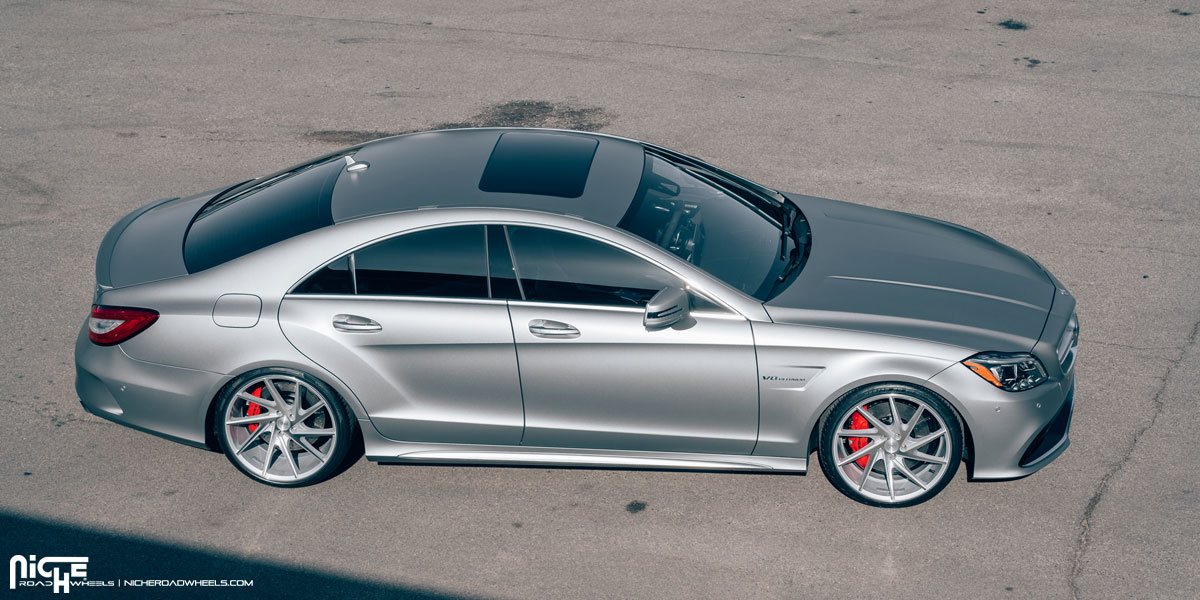 CLS 63 AMG Niche Invert M162 Staggered Wheels