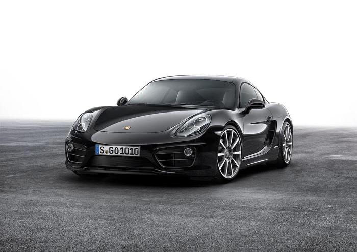 Porsche Cayman Black Edition Rims and Tires