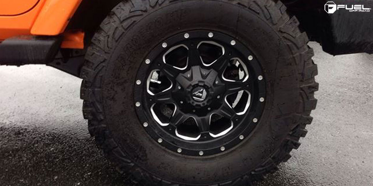 Jeep Wrangler Fuel Boost Wheels