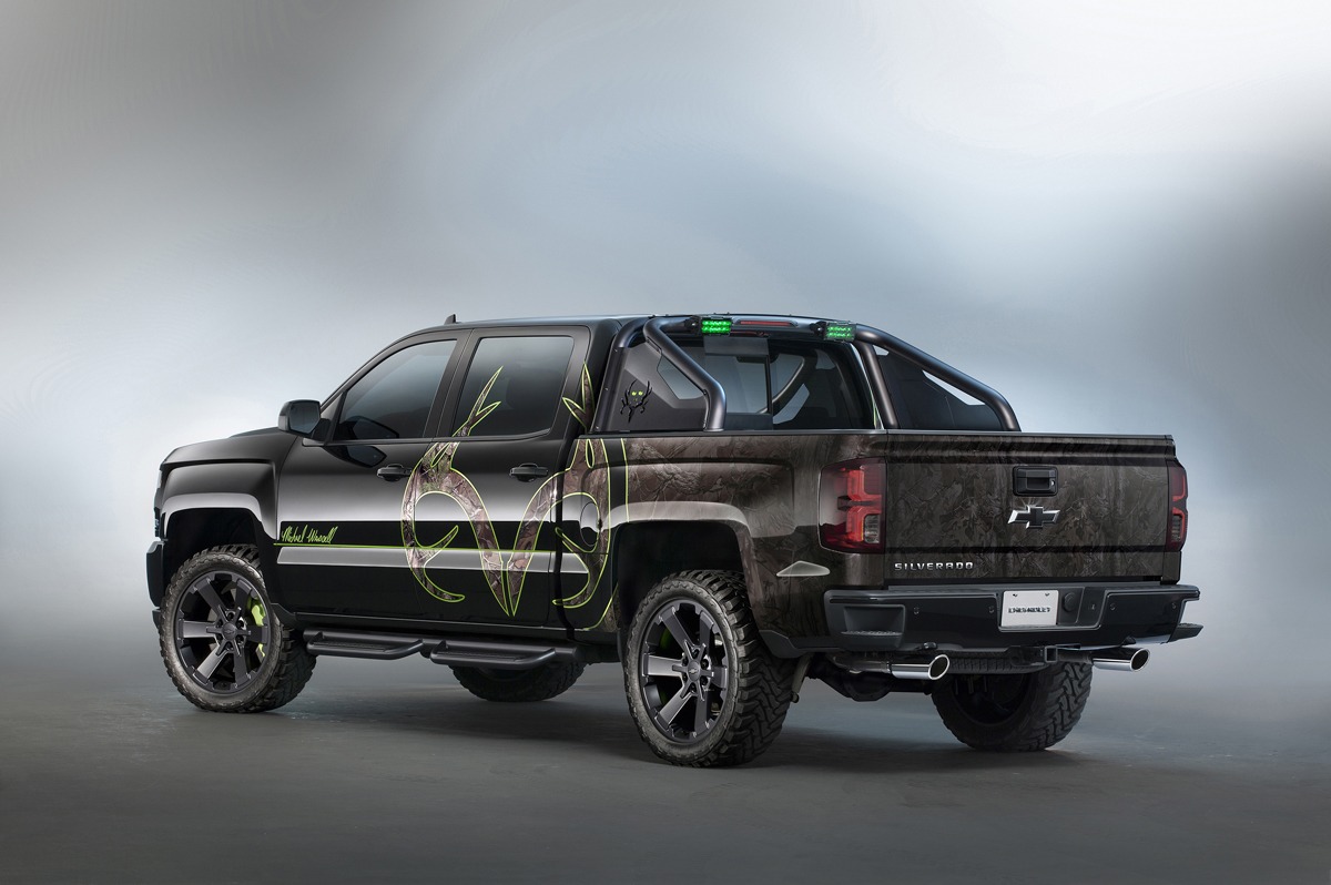 Chevrolet Bone Collector Silverado with Custom Wheel