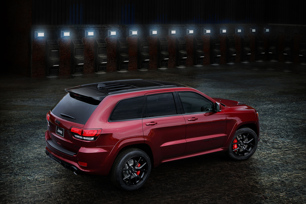 2016 Jeep Grand Cherokee SRT Night Custom Wheels