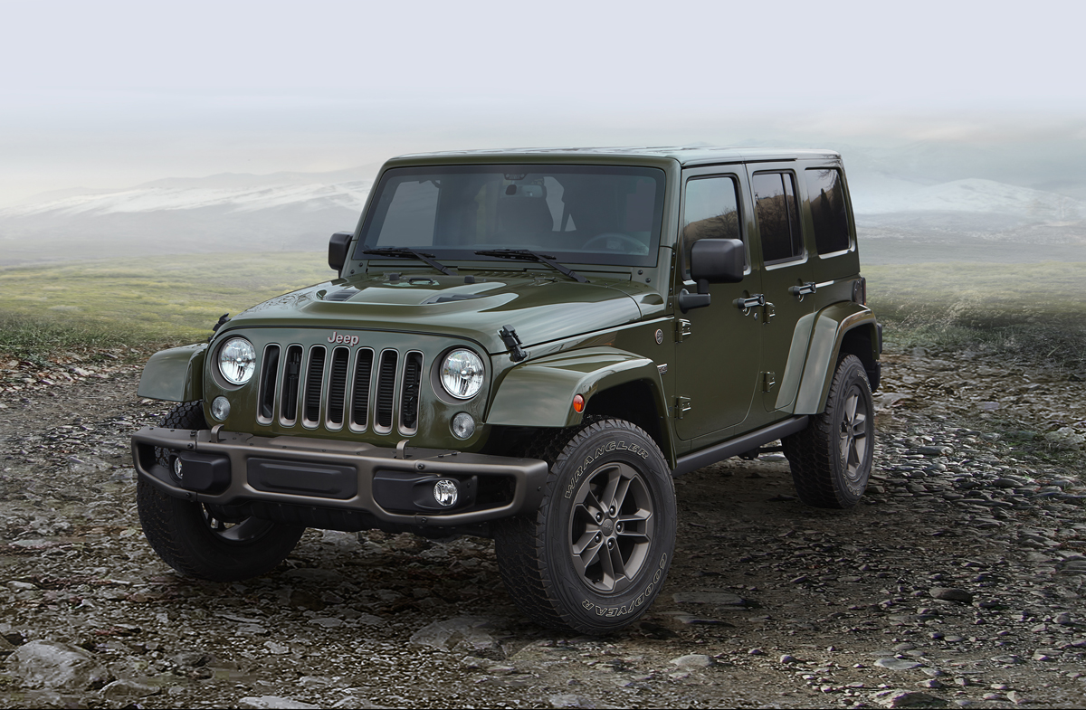 Jeep Wrangler 75th Anniversary Custom Wheels