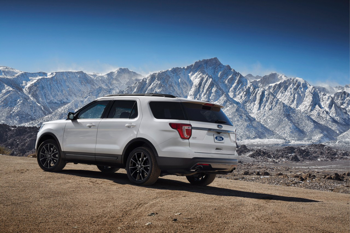 2017 Ford Explorer XLT Sport Custom Wheels