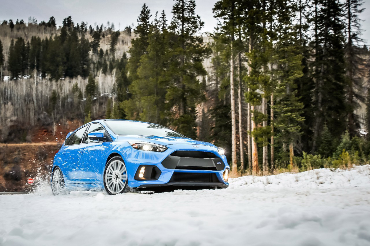 Ford Focus RS Winter rims and tires