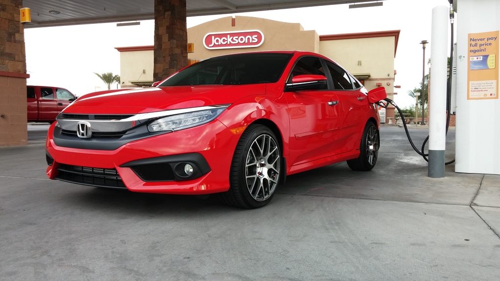 Honda Civic Touring TSW Nurburgring Wheels