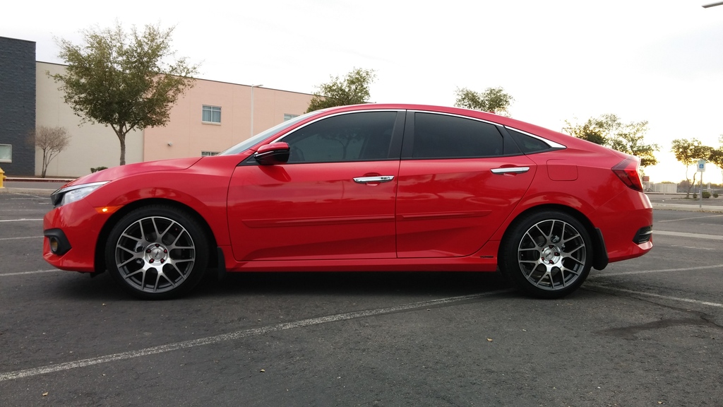 Honda Civic Touring TSW Nurburgring Wheels