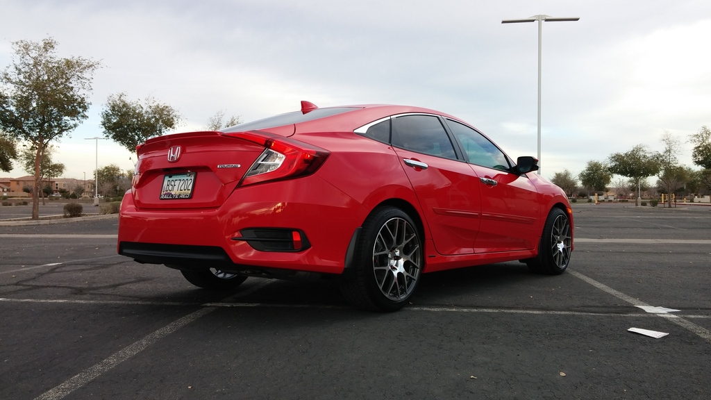 Honda Civic Touring TSW Nurburgring Wheels