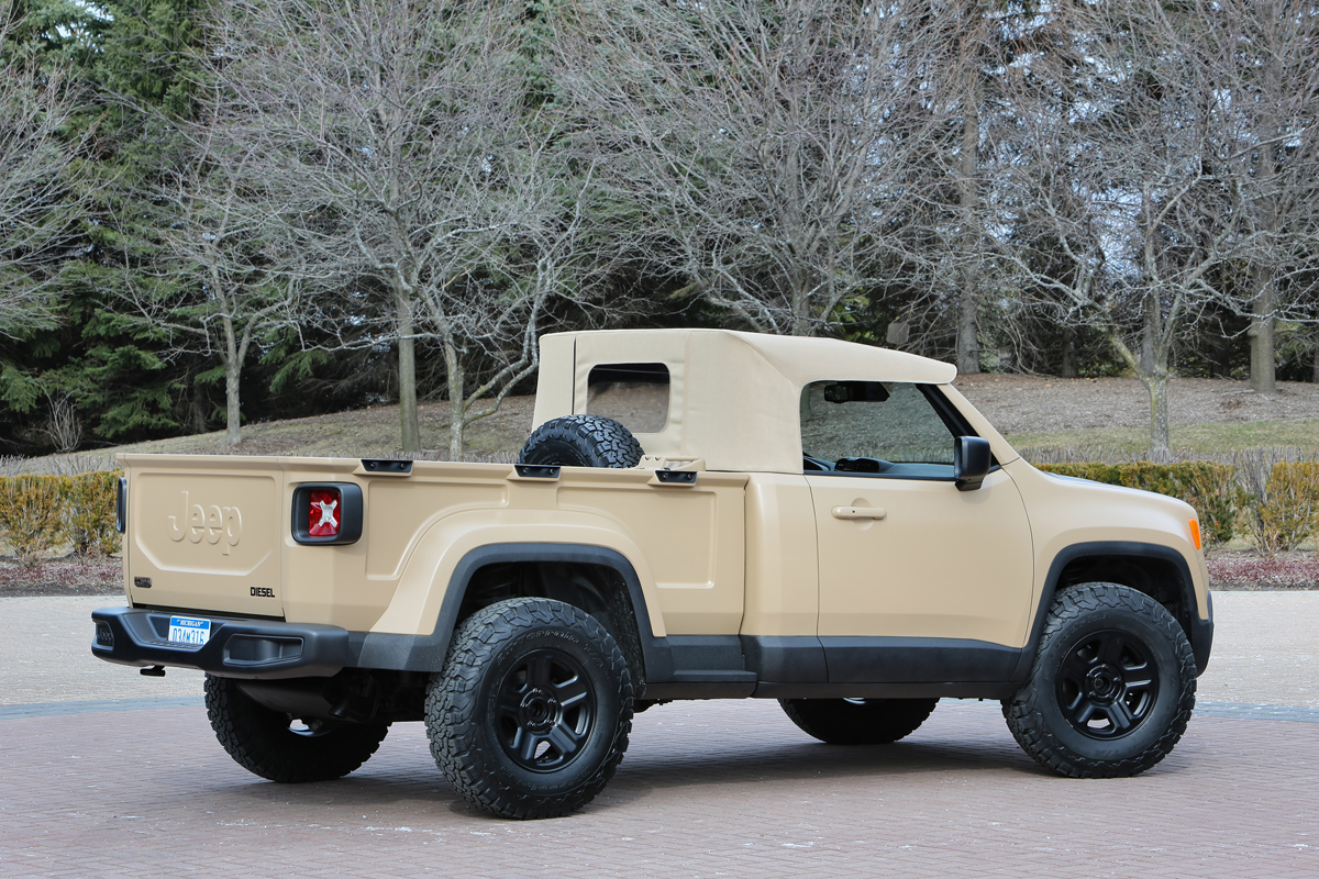 Jeep Comanche Concept Custom Wheels