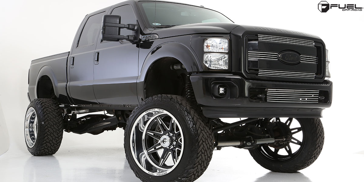 Ford F-350 Super Duty with Fuel FFC26 Concave Wheels