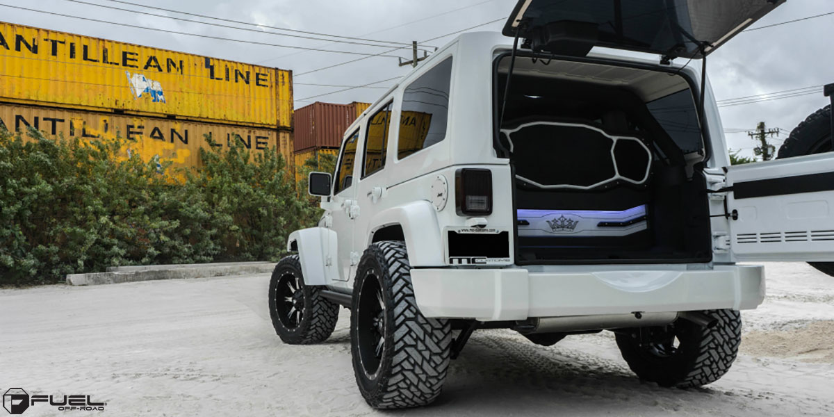 Jeep Wrangler Fuel Nutz - D541 Wheels