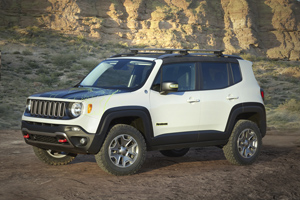 Jeep Renegade Commander Concept rims and tires