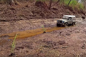 Land Rover Defender Off Road Wheels and Tires RC Car