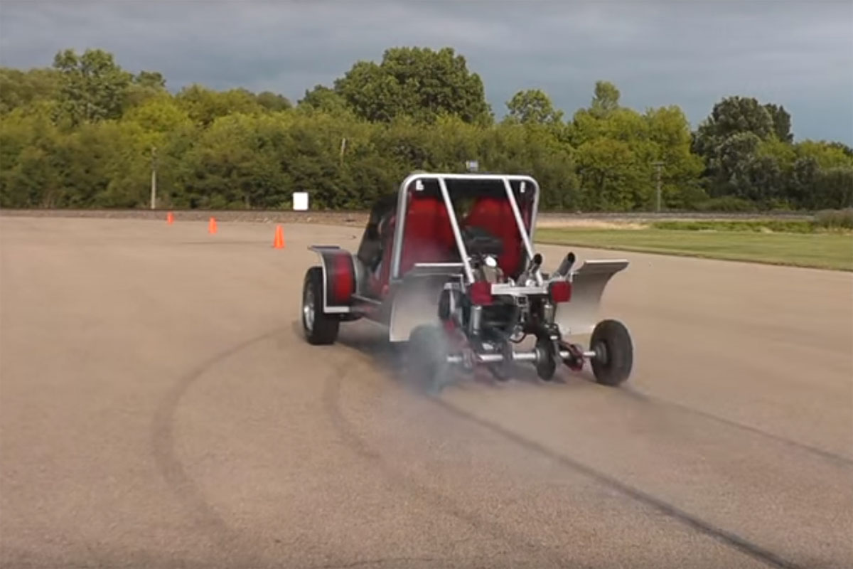 Burnouts with old rims and tires