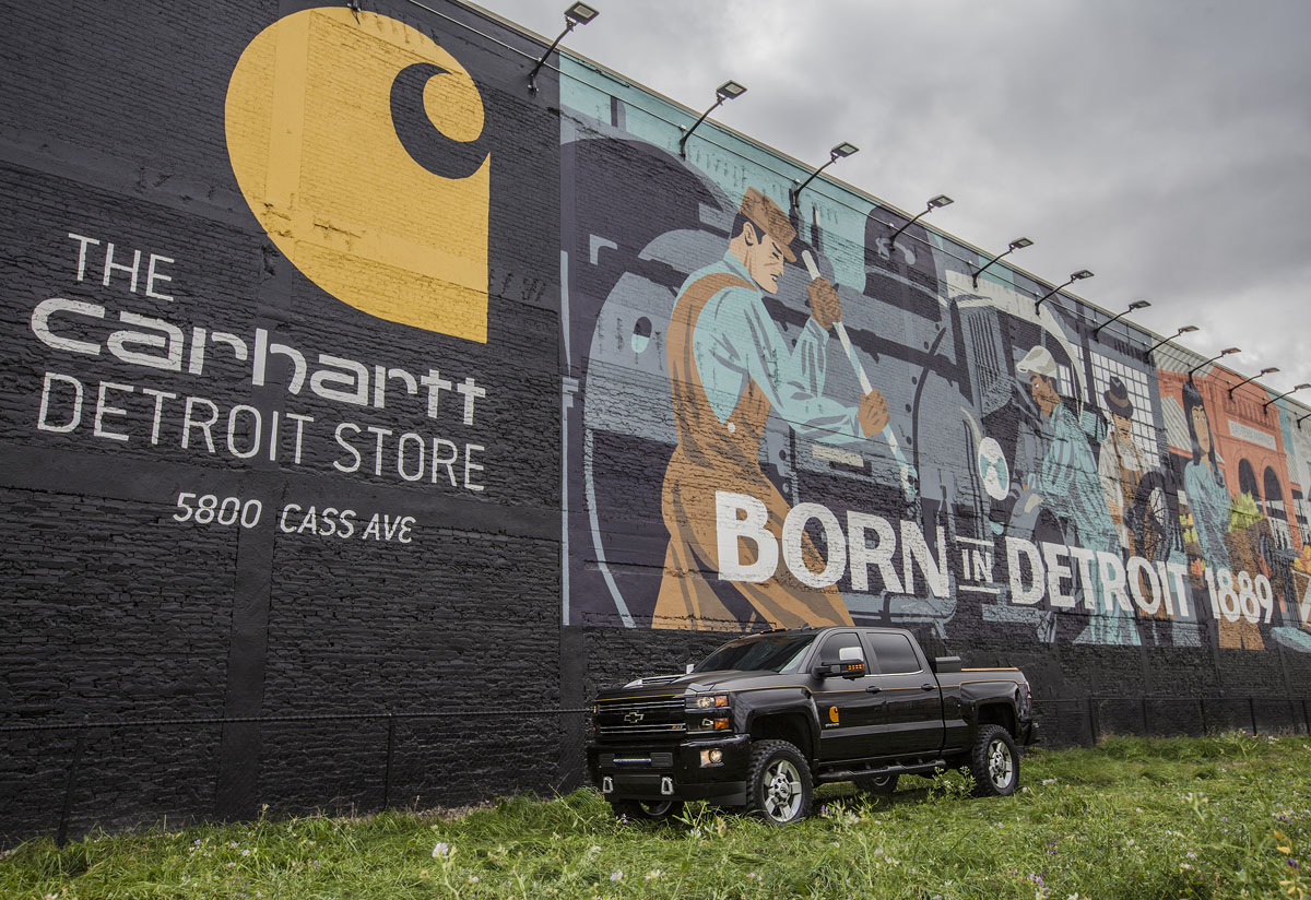 Silverado HD Carhartt Concept custom wheels