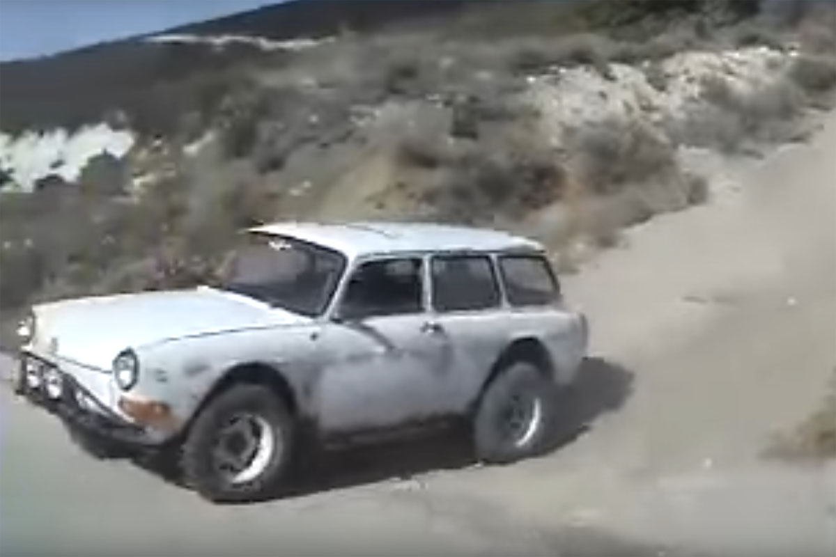 Check Out This Vw With Off Road Wheels In The Desert