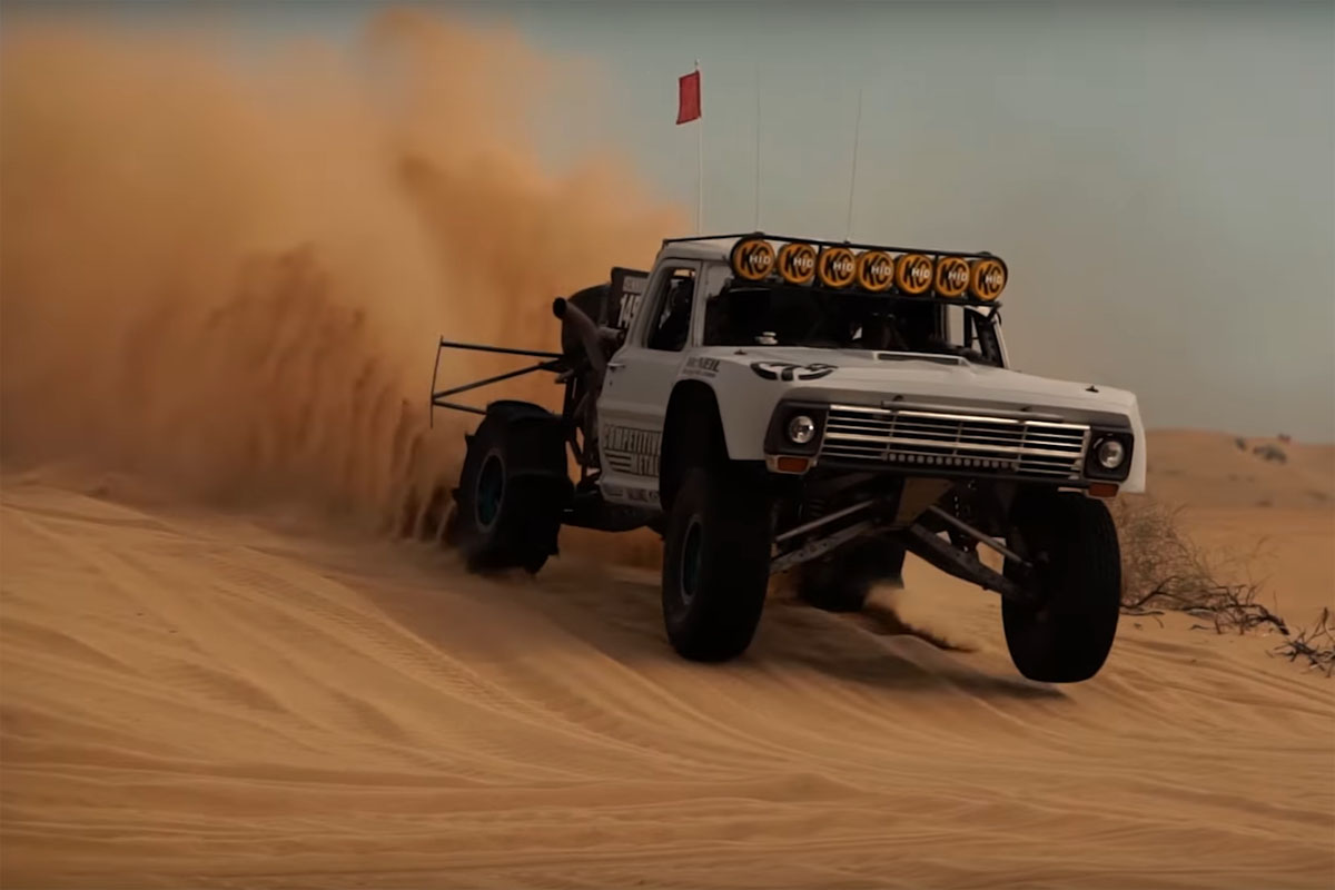 Watch these Truck Wheels tear through the Sand at Glamis, CA