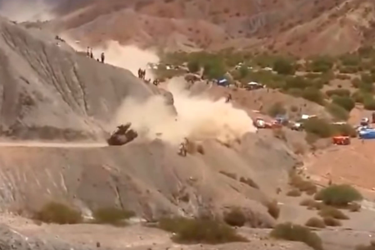 Dakar Peugeot 3008 DKR Off Road Wheels Crash