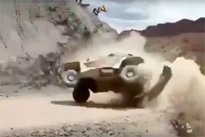 Dakar Peugeot 3008 DKR Off Road Wheels Crash